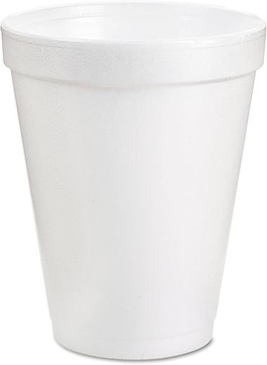 DART 8 oz Insulated Foam Cups - 1000 Count