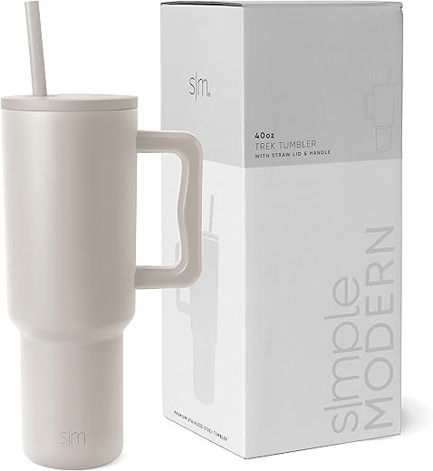 Simple Modern 40oz Insulated Tumbler: Travel-Friendly & Stylish